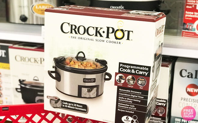 Crock-Pot 6-Quart Programmable Slow Cooker JUST $33.99 (Reg $50) - Today ONLY!