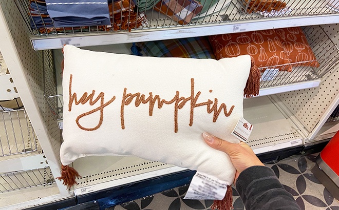 pumpkin pillow