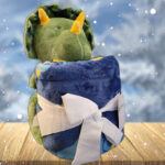 Dinosaur Buddy Throw Blanket
