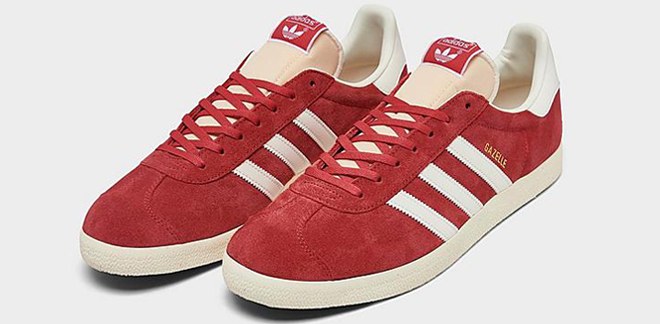 Adidas Gazelle Mens Shoes Red