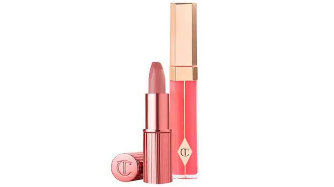 Charlotte Tilbury Gloss and Lipstick Duo pink 2