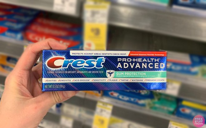 Crest gum protection toothpaste