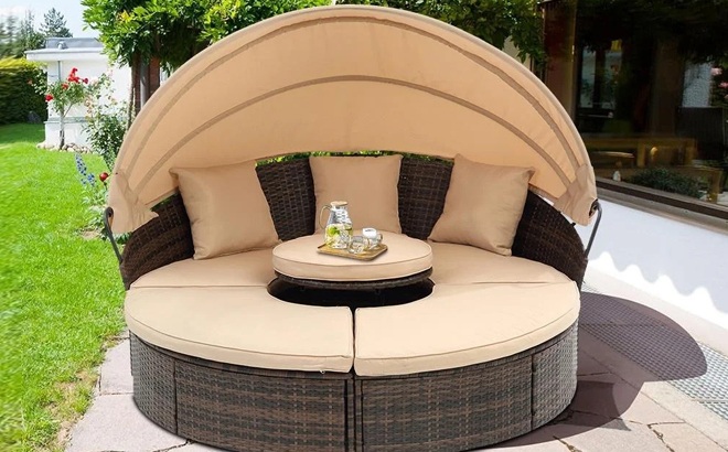 5 Piece Outdoor Daybed at Best Choice Products 