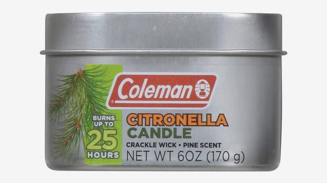 Coleman Pine Scented Citronella Candle 1