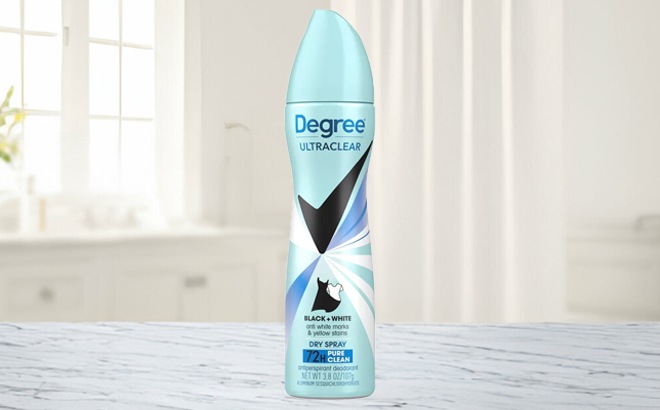Degree Dry Spray Deodorant Pure Clean