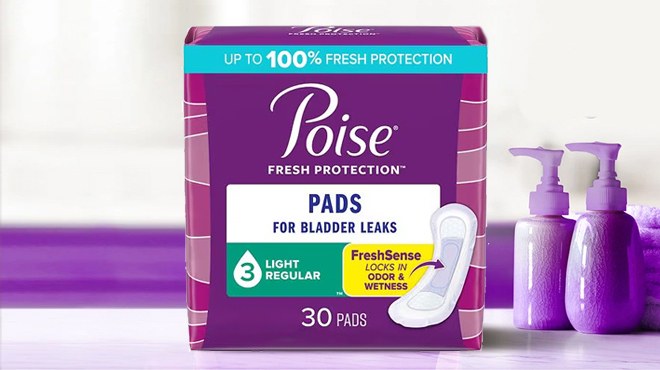 Poise Incontinence Pads 