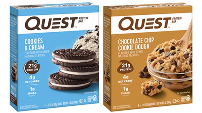 Quest Protein Bars 4 Pack 